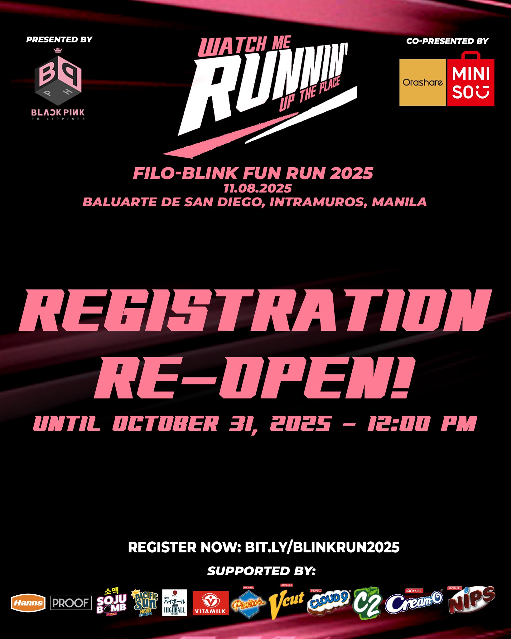 BLACKPINK - #BLACKPINK PHILIPPINES' Presents: WATCH ME RUNNIN' UP THE ...