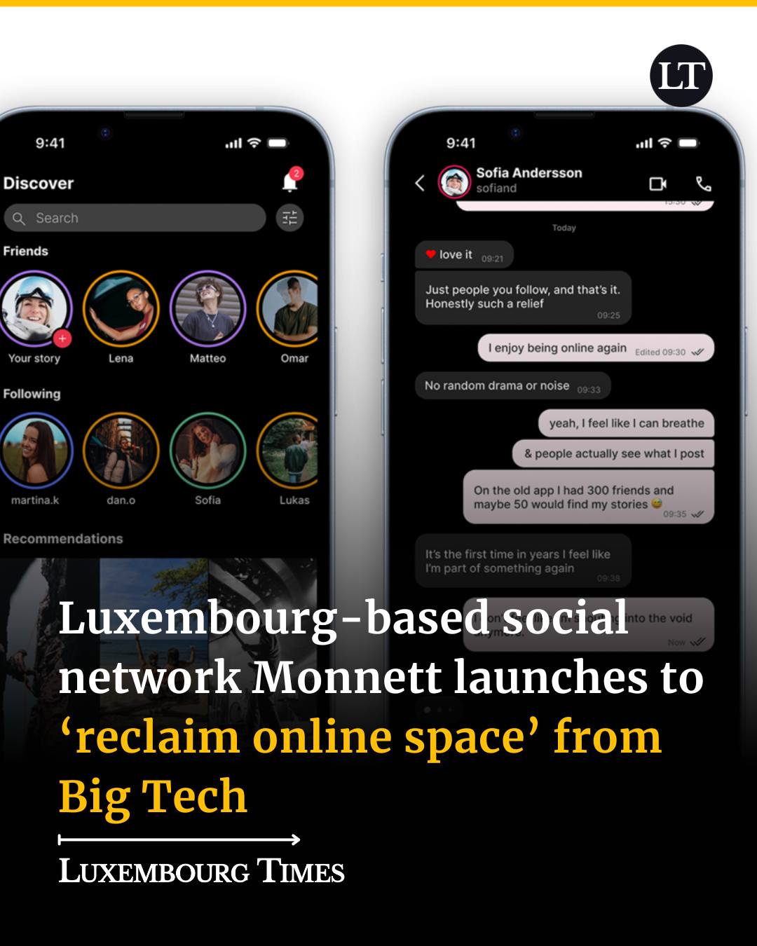 Luxembourg - 📱A social media platform built in Luxembourg, Monnett ...