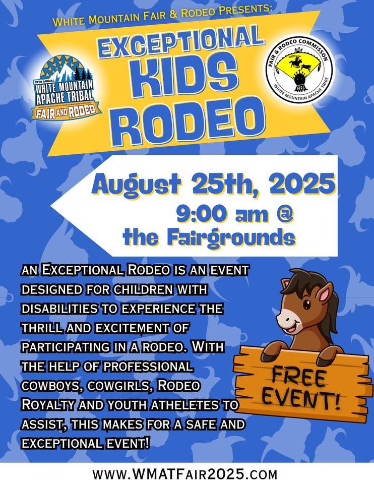 🌟 Exceptional Kids Rodeo 🌟... - Apache Nation Athletics | Facebook