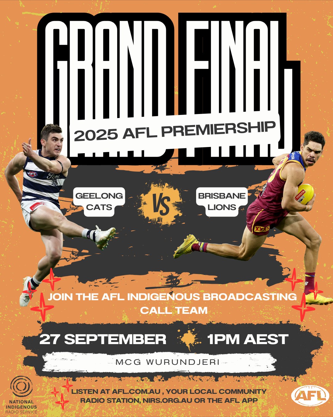 Bumma - The 2025 AFL Grand Final is here 🏉 Geelong Cats 🐱 vs Brisbane ...