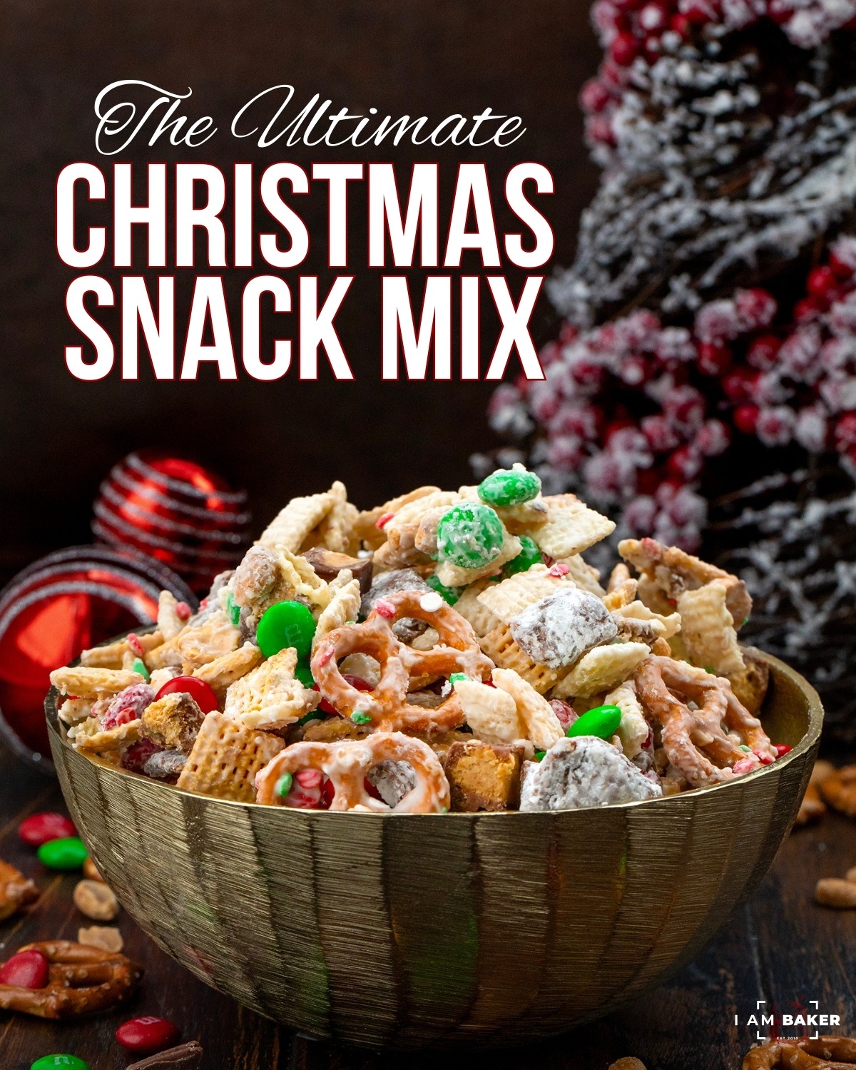 I am - This isn't just the chex mix or Reindeer Munch or Puppy Chow ...