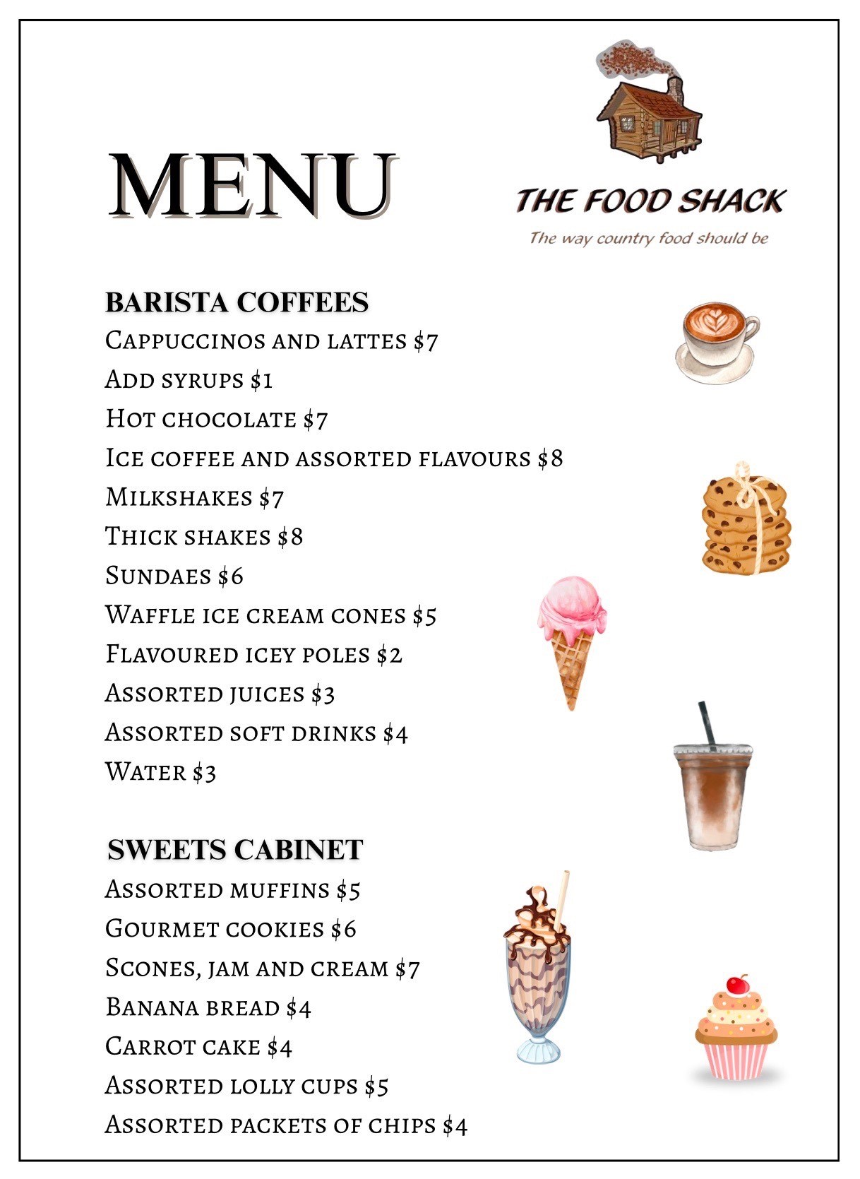 Curtis - The Food Shack will be keeping our riders caffeinated and cool ...