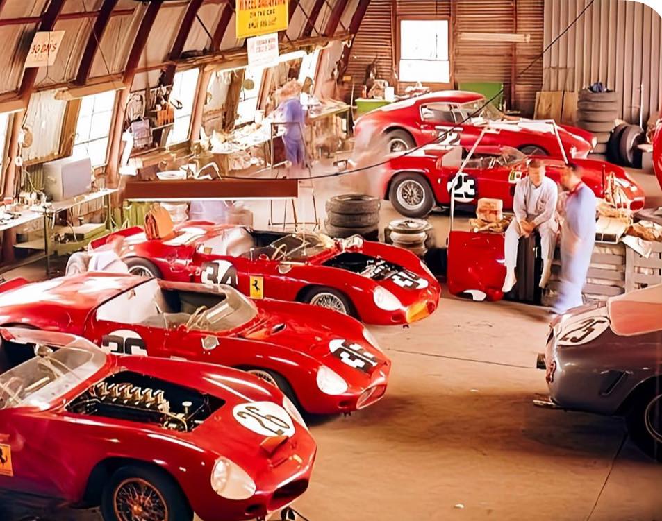 Historic - GUESS THE YEAR This photograph was taken at the Ferrari ...