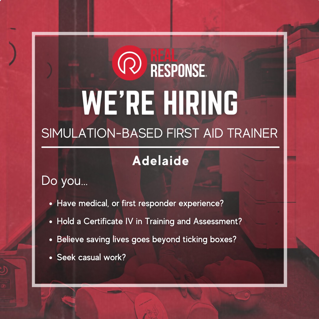 Real Response - 🚨 We’re Hiring in Adelaide, This Is A Rare... | Facebook