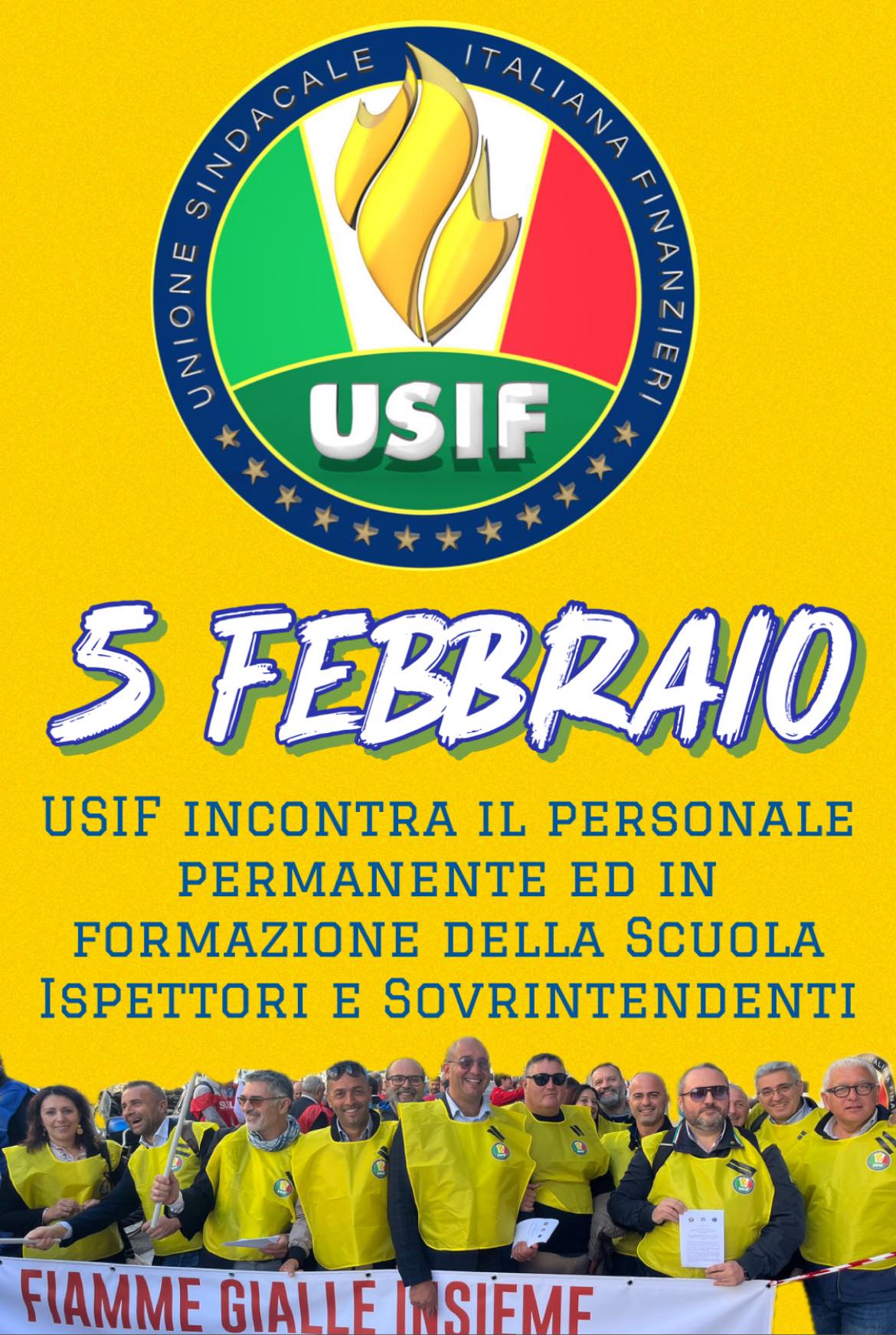 USIF - 𝟱 𝗳𝗲𝗯𝗯𝗿𝗮𝗶𝗼 𝟮𝟬𝟮𝟲 𝘚𝑎𝘷𝑒 𝑡𝘩𝑒 𝑑𝘢𝑡𝘦!!! Giovedì, 𝐔𝐒𝐈𝐅 terrà un ...
