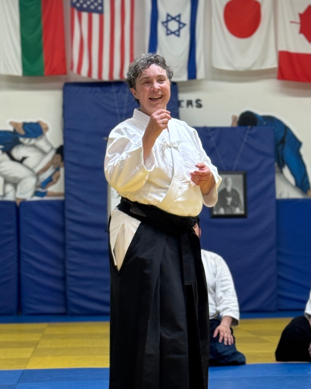 Aikido - 🥋Instructor Highlight: Lisa Tomoleoni Shihan💫 Midwest Bridge ...