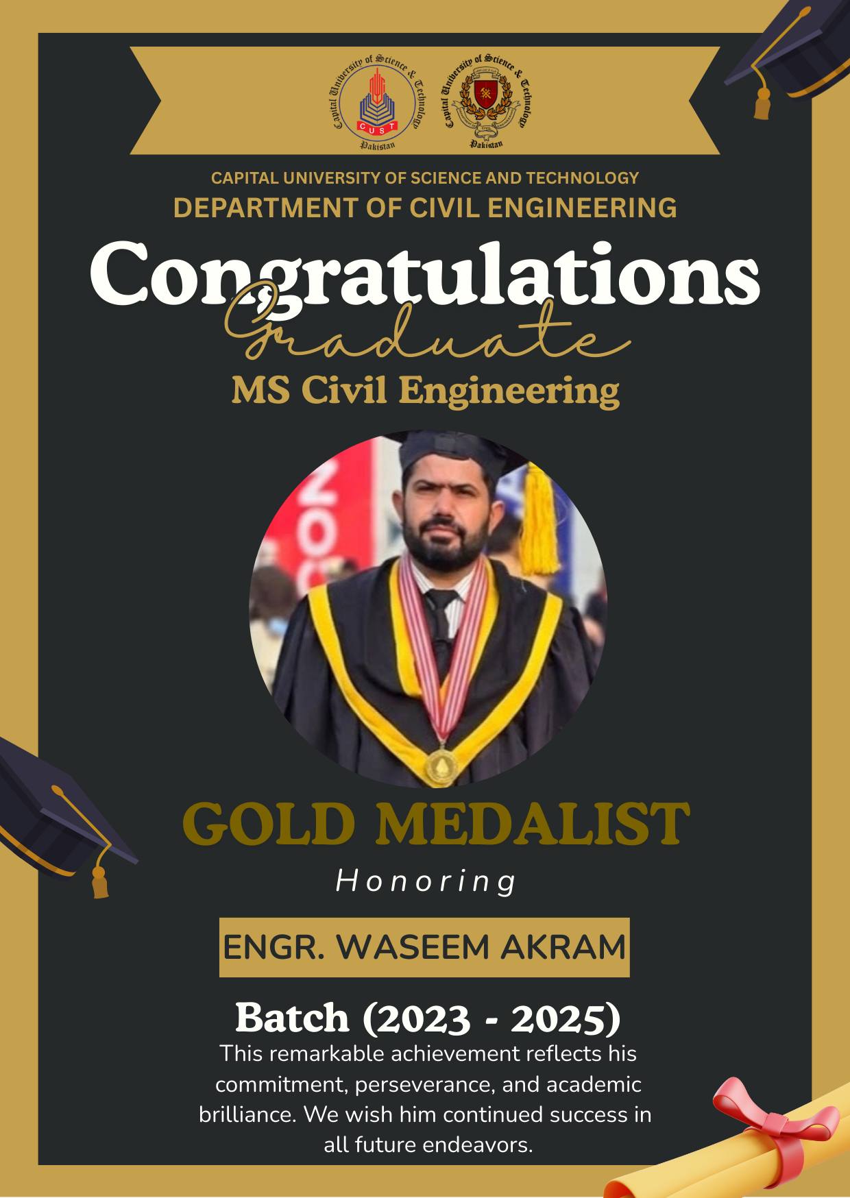 Civil - We proudly congratulate 