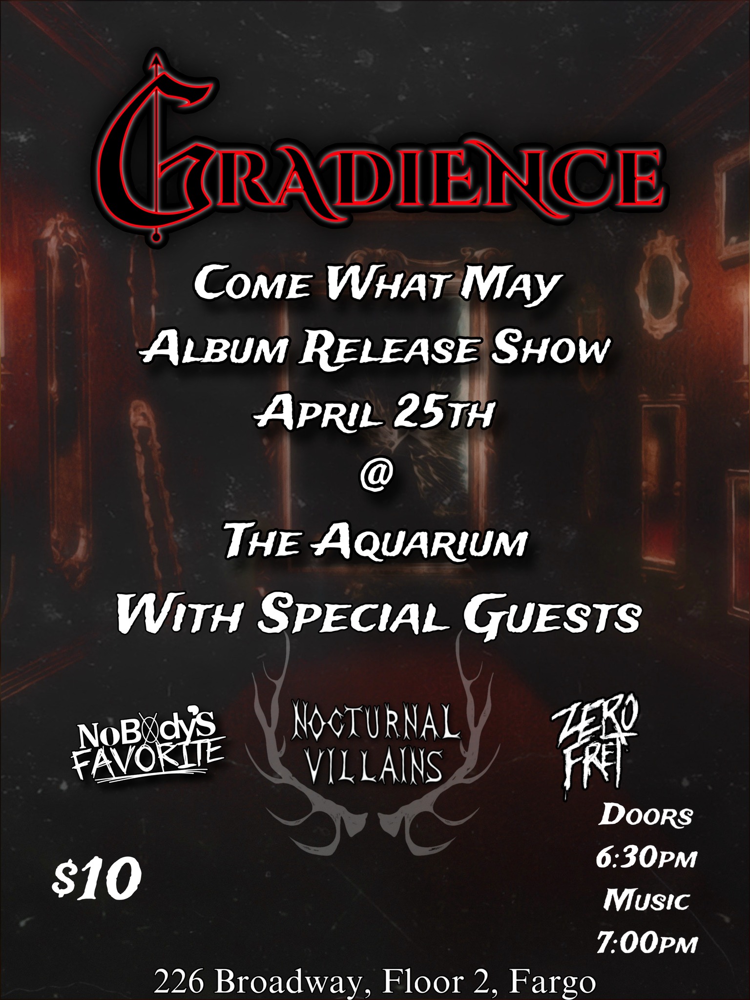 Gradience 'Come What May' Album Release Show FARGO