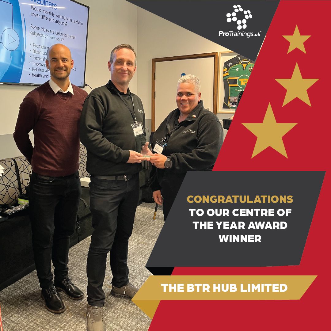 ProTrainings.uk - A huge congratulations to our ProTrainings award ...