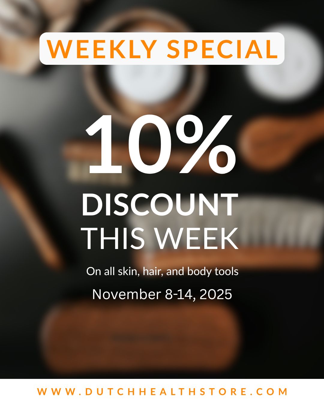 Dutch - This week’s special Elevate your rituals with 10% off all skin ...