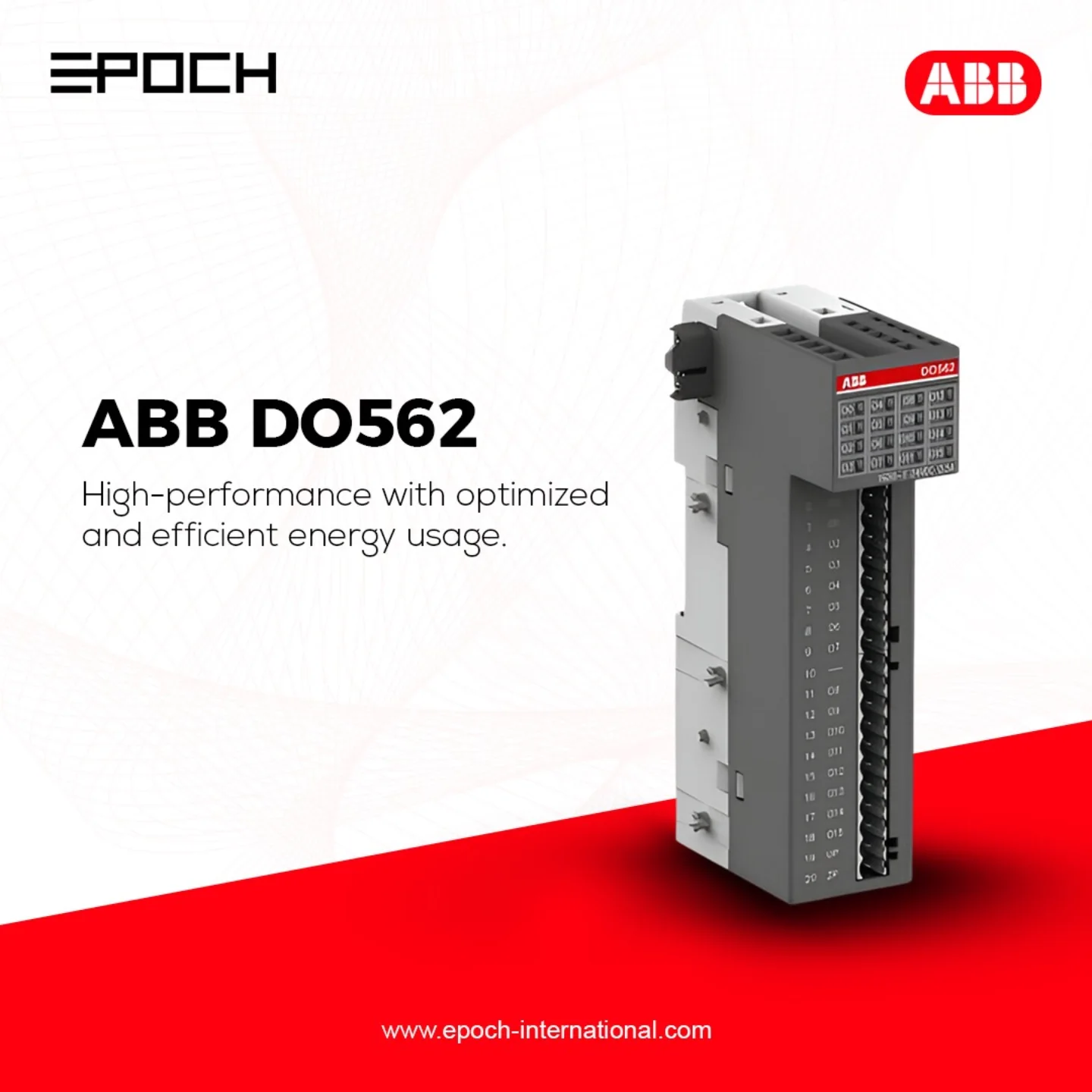 Epoch - The ABB DO562 is a digital output module used in ABB automation ...