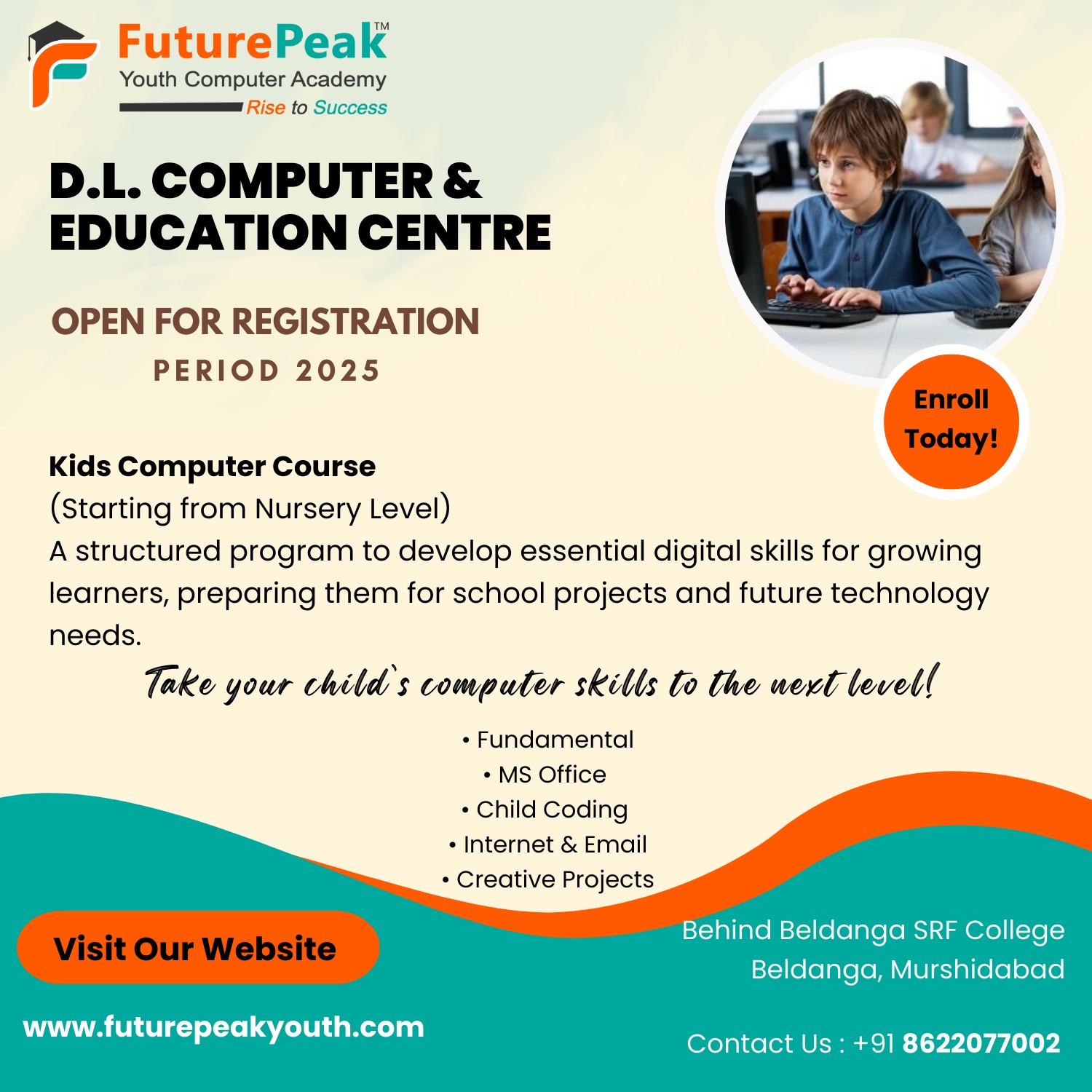 D.L - Kids Computer Course #admissionsopen2026_27 | Facebook