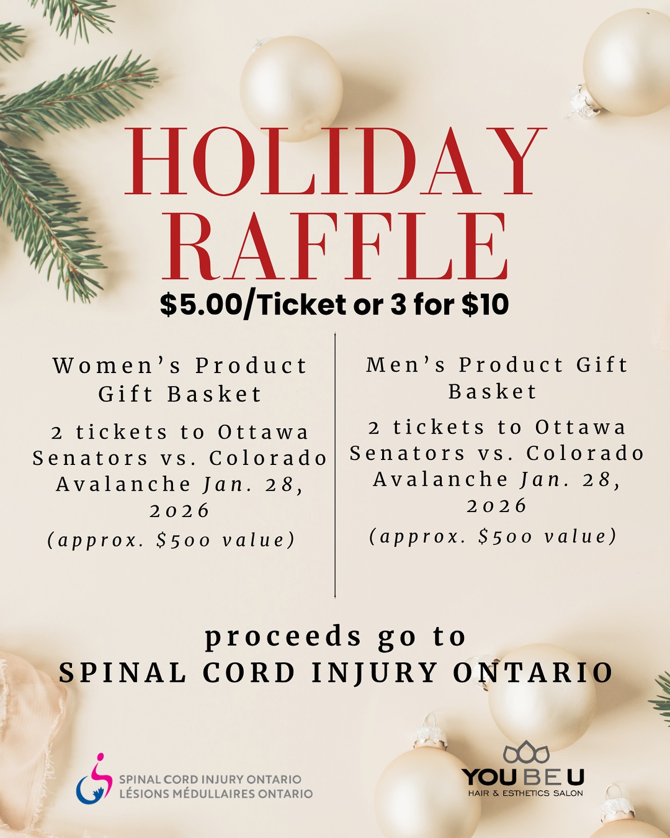 You - 🎁 Our Annual Holiday Raffle is back — and the baskets are bigger ...