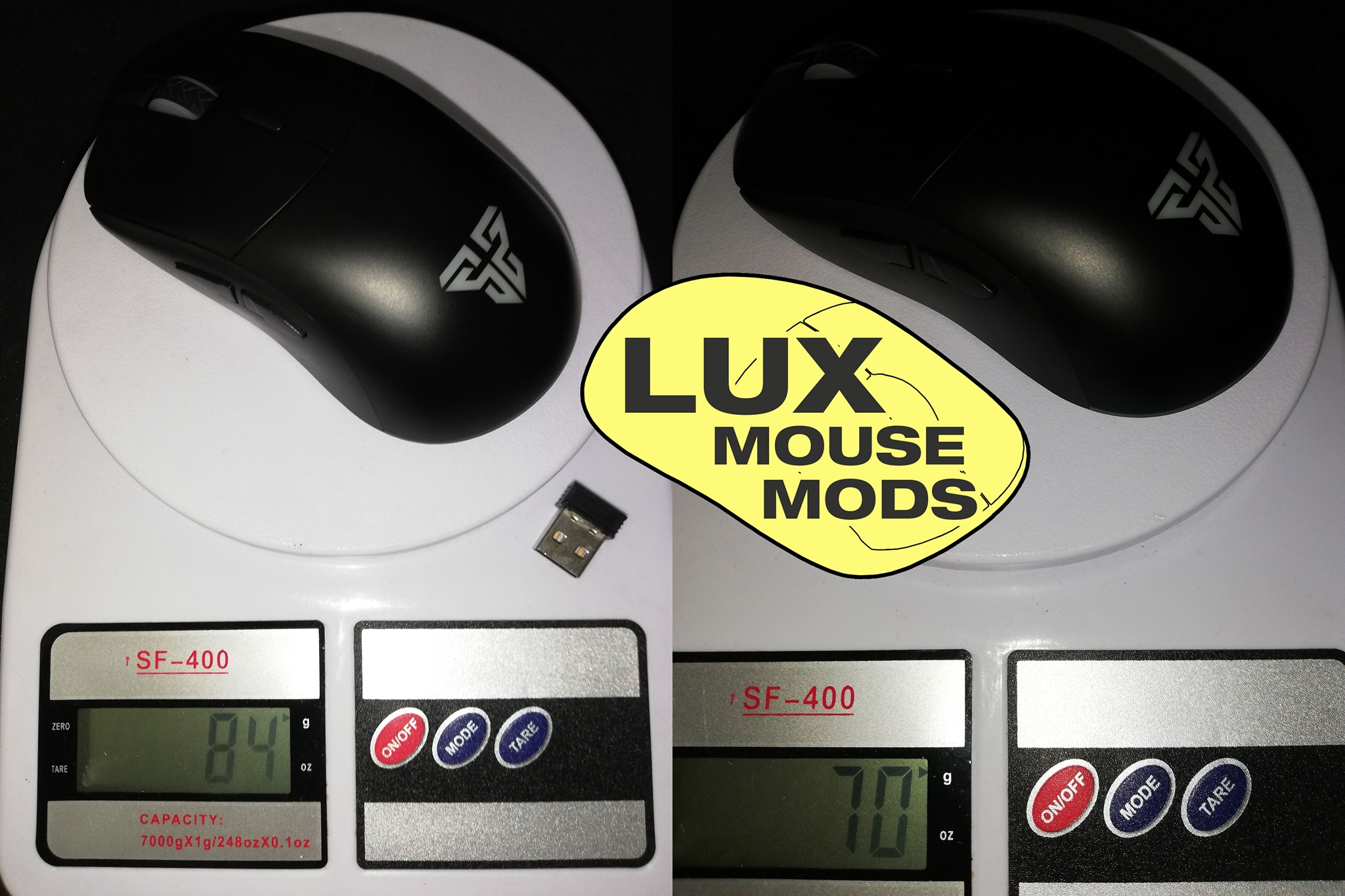 Lux Mouse Mods - Weight Reduction Mod & Switch Replacement...