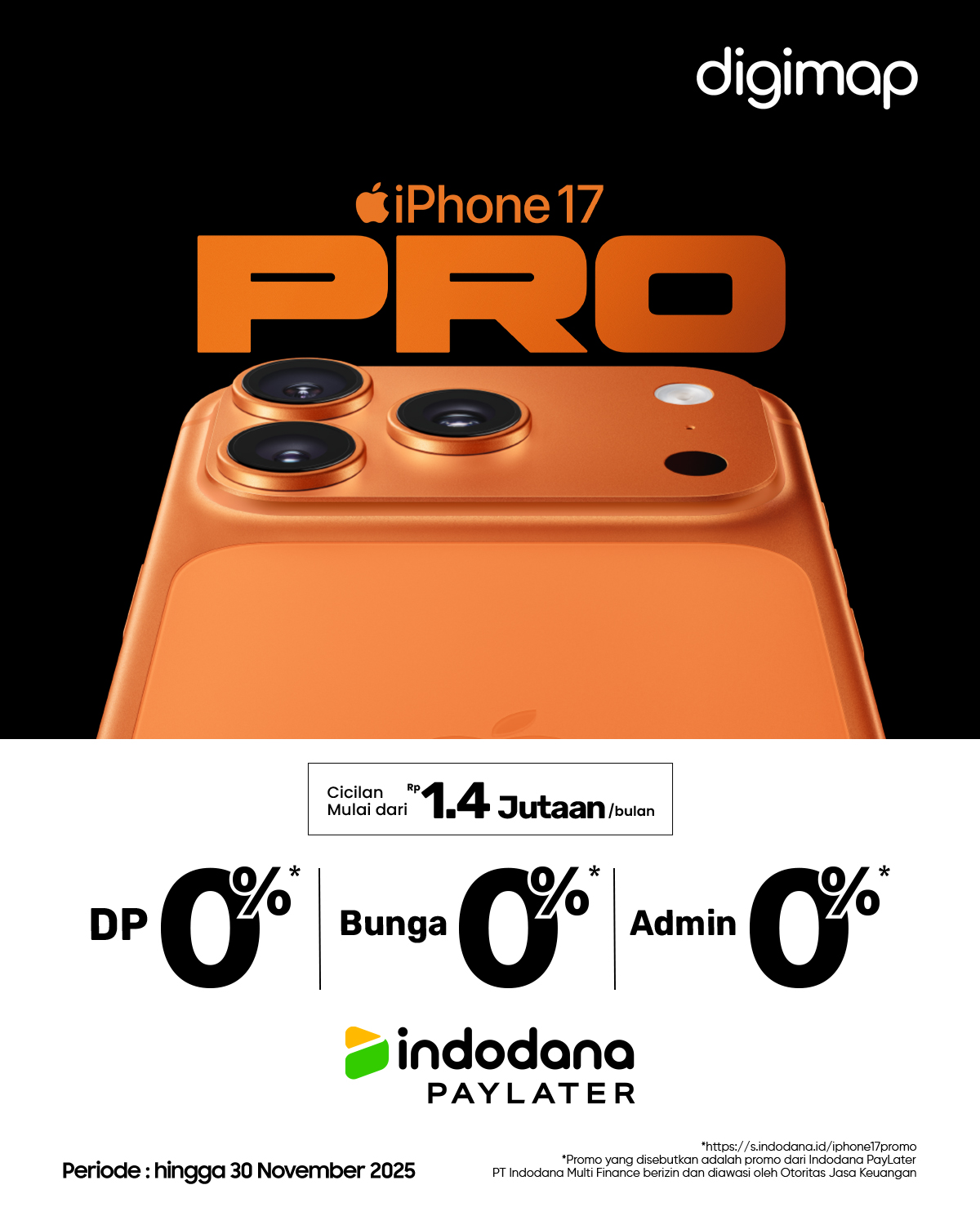 Indodana.id - Akhirnya yang ditunggu datang juga! 🍎 iPhone 17 resmi ...
