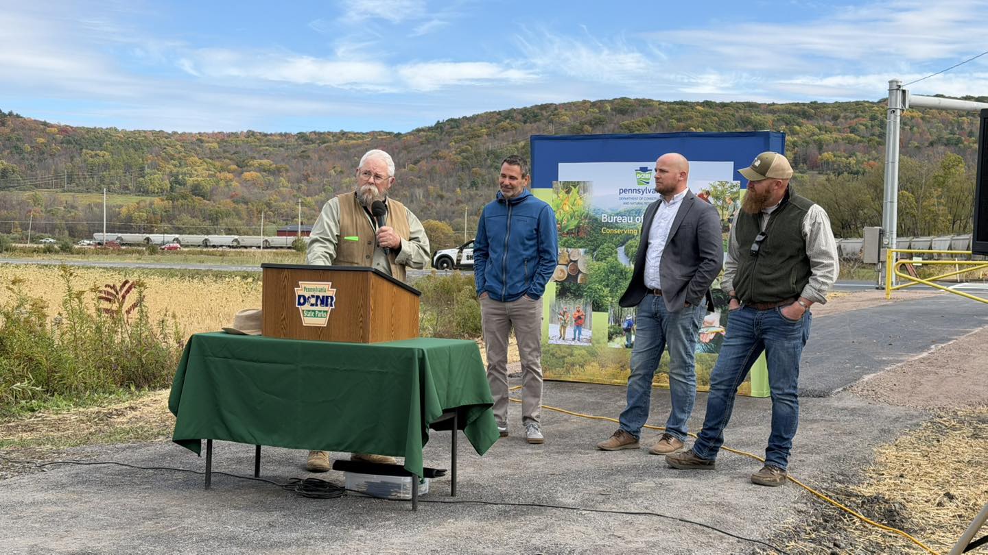 Wellsboro - Ribbon cutting ceremony for the Pine Creek Rail Rrail ...