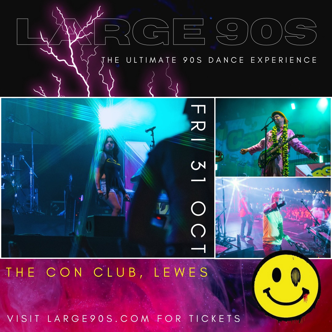 LARGE 90s - 🚨 HALLOWEEN RAVE WARNING 🚨 Lewes, we’re taking... | Facebook