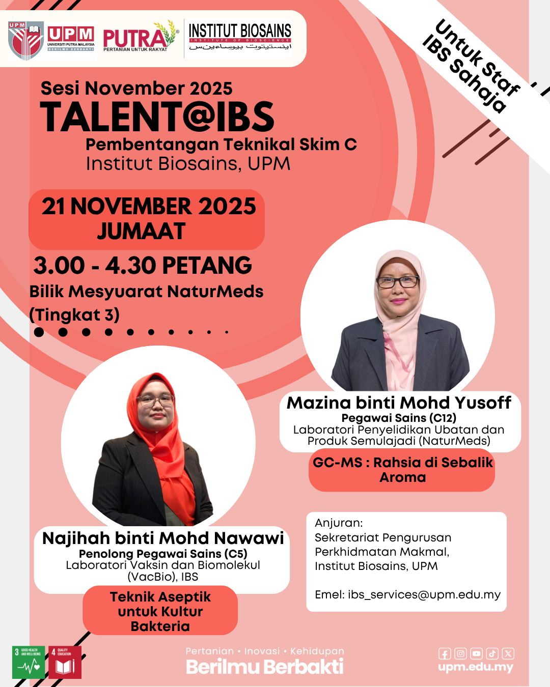Institut - Pembentangan Talent@IBS - Pembentangan Teknikal Skim C (Sesi ...