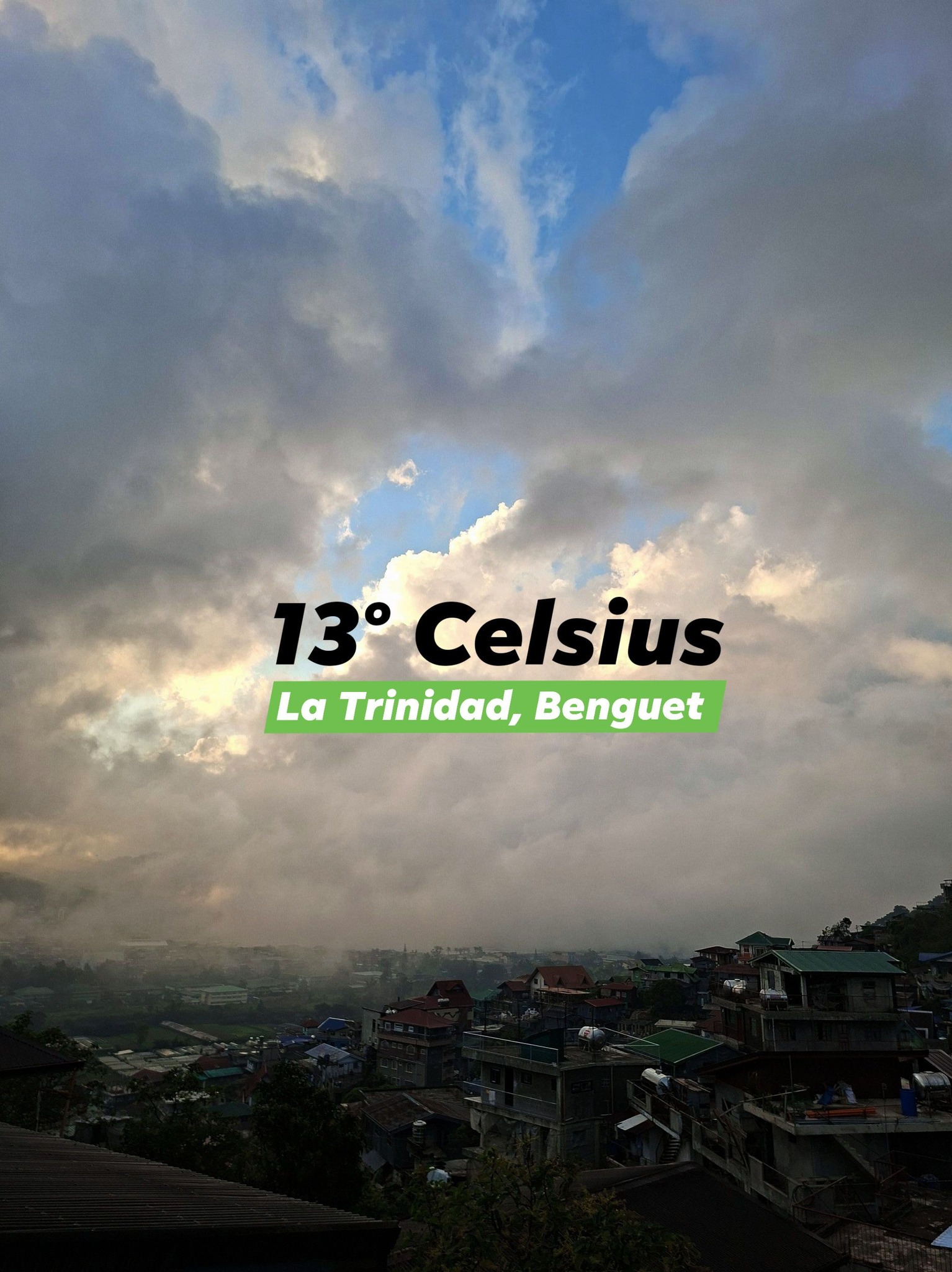 The Cordilleran - 13.0° Celsius was recorded in La Trinidad, Benguet by ...