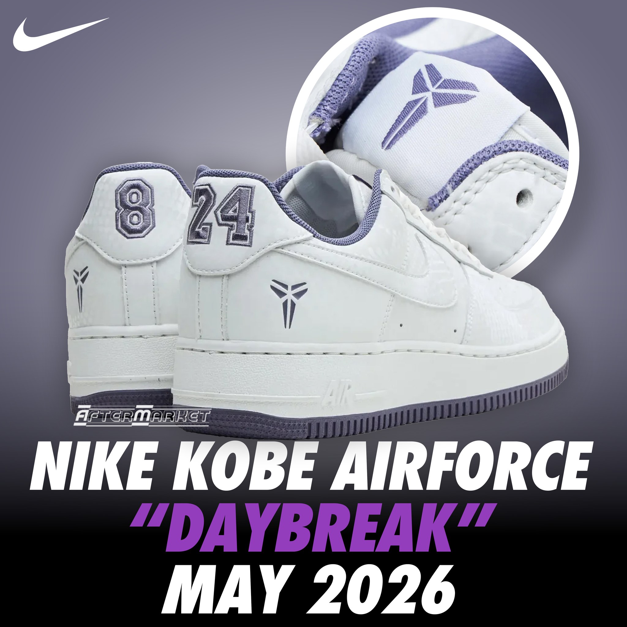 ? Mamba Mentality Meets a Classic: Kobe Air Force 1 