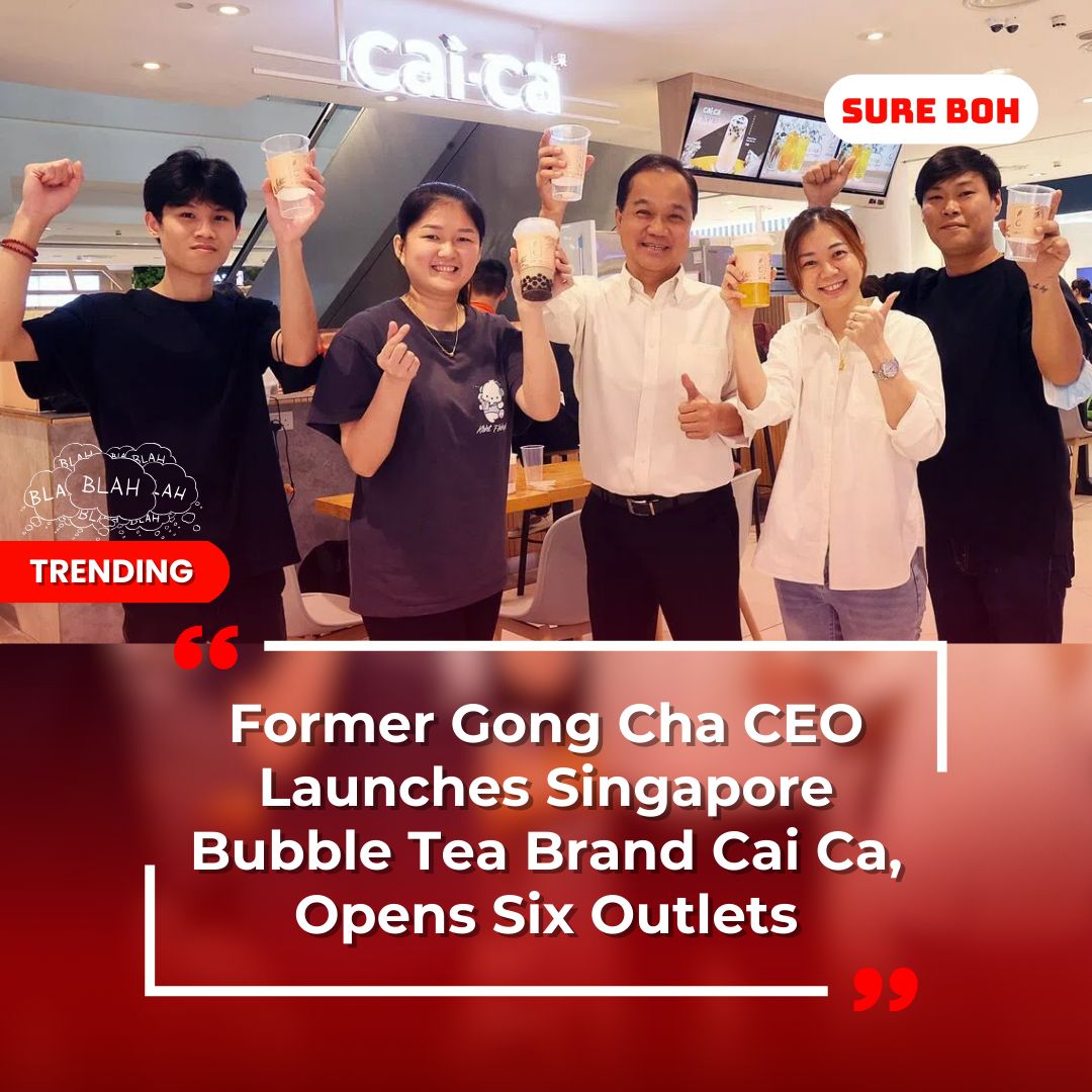 Sure Boh - Cai Ca, a new local bubble tea brand founded by... | Facebook