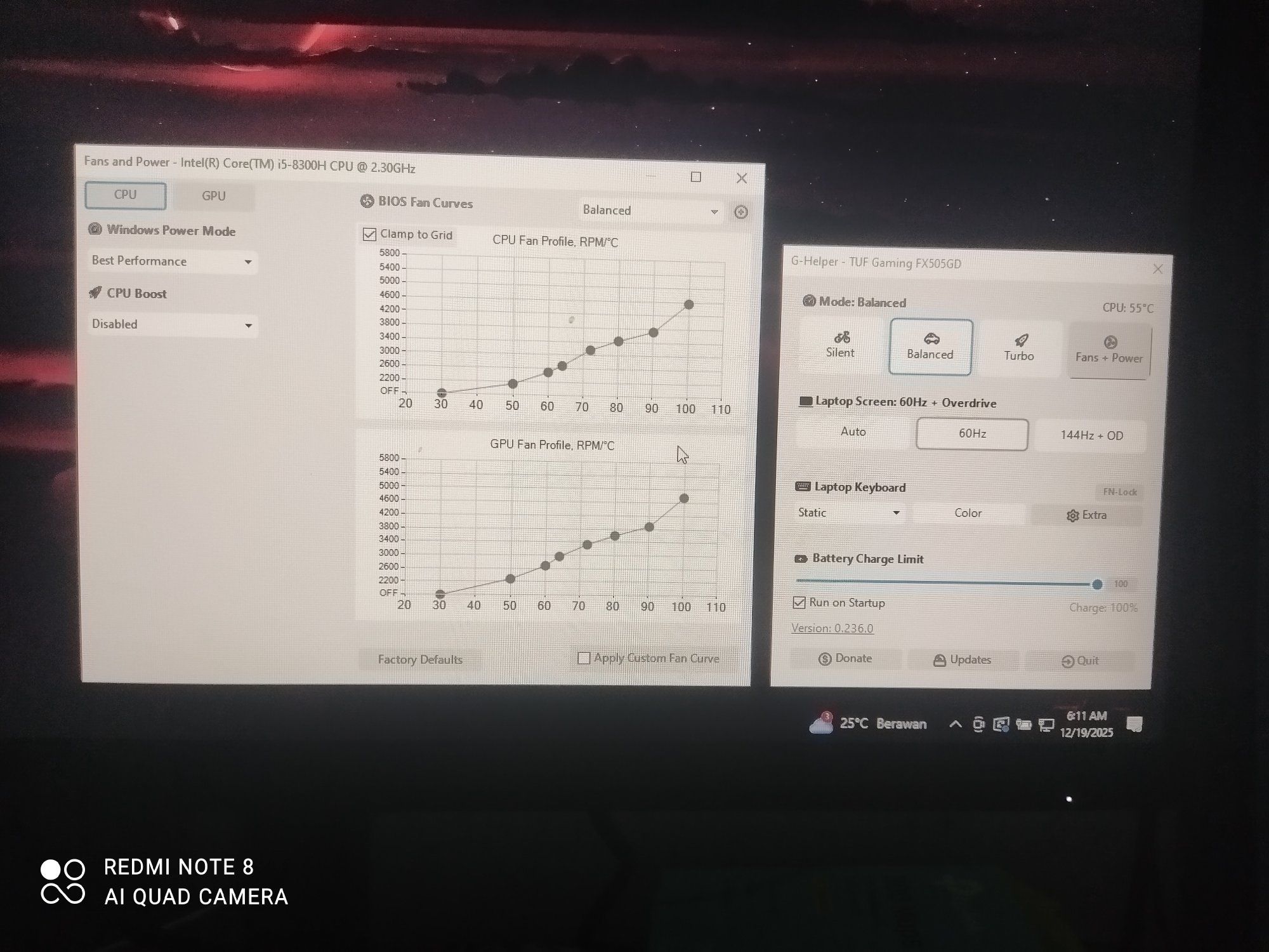 ASUS TUF Laptop Indonesia | permisi bang, ini saya install ghelper ...