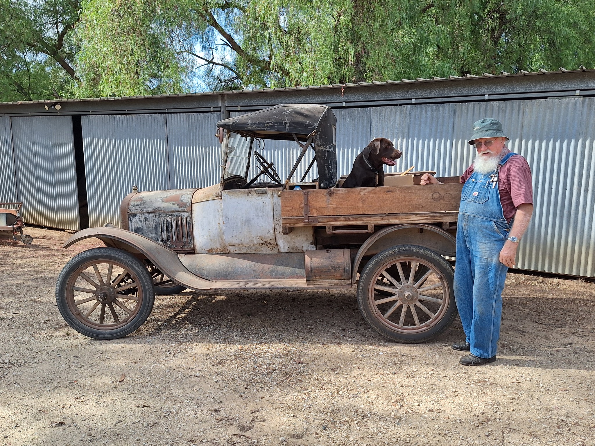 RAA - Meet Allan, his labrador, and his 100-year-old car 💛 Allan’s been ...