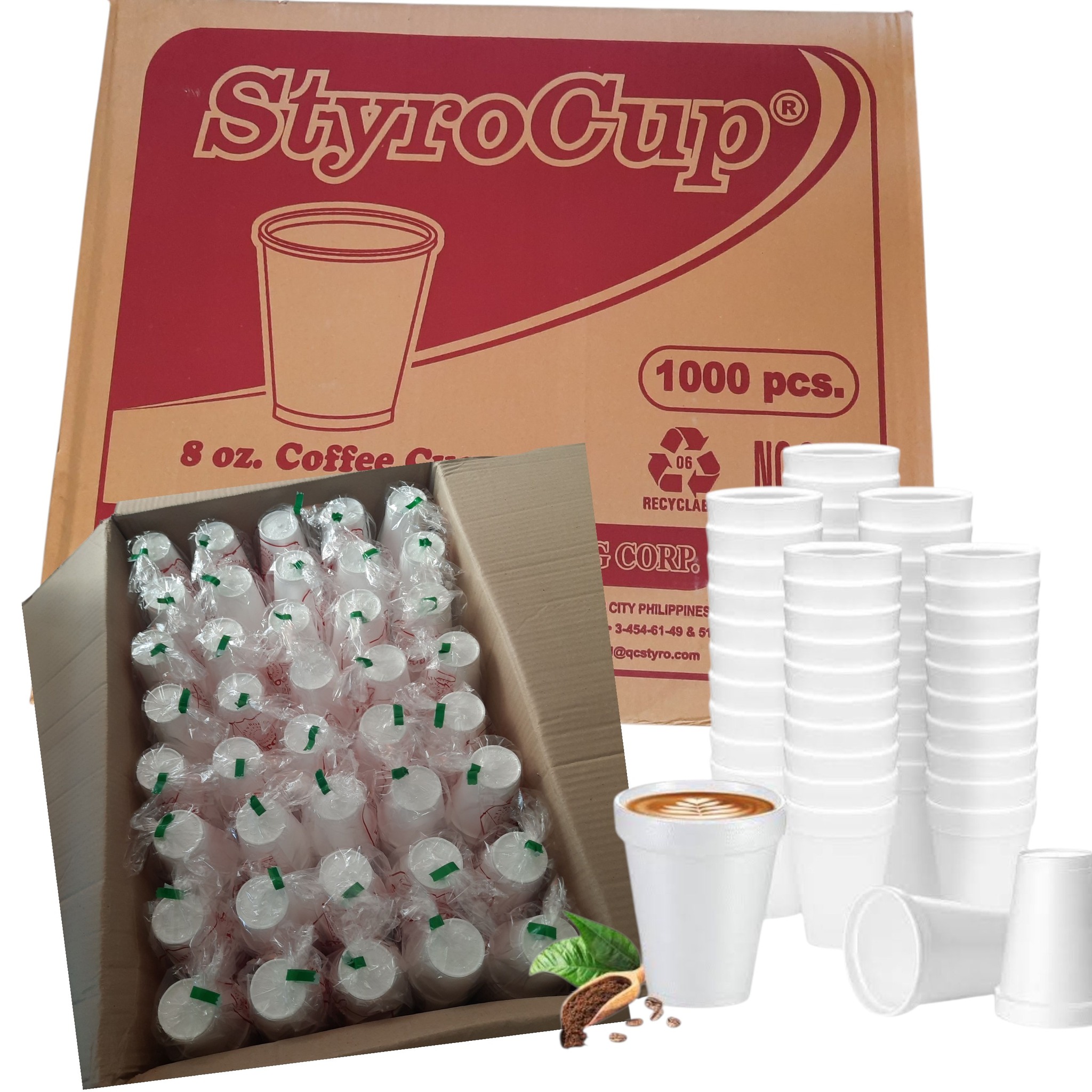 CS - 👉STYRO CUP Used for hot and cold beverage insulation, but they can ...
