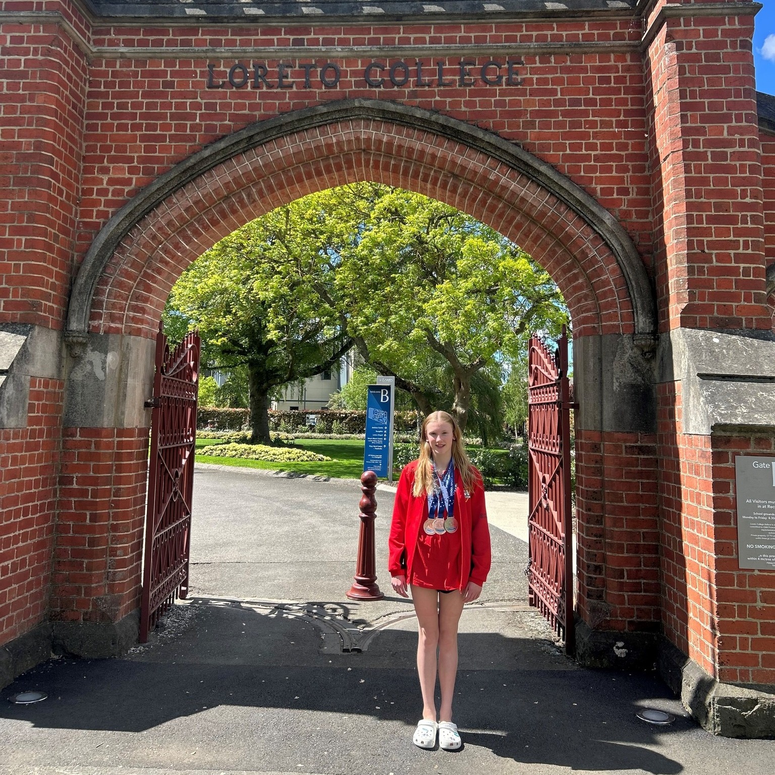 Congratulations to Lucy... Loreto College, Marryatville, SA Facebook