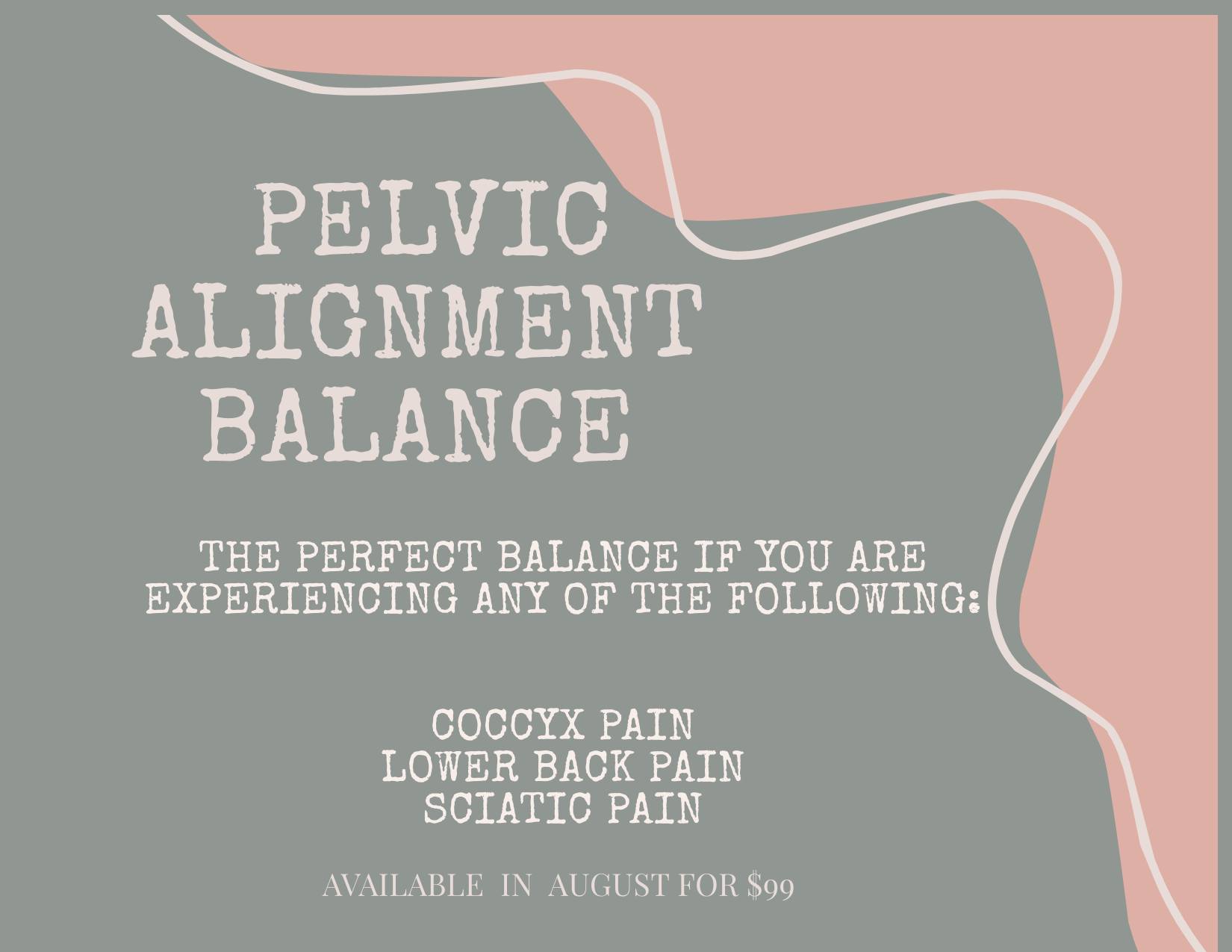 Pelvic Alignment Balance... - Healing Waters Health Center | Facebook