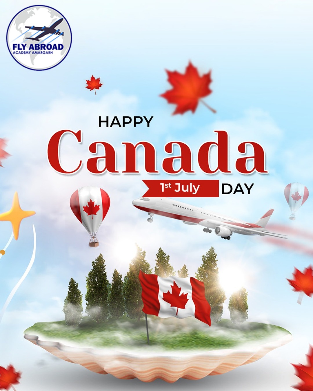 FLY - 🍁 Happy Canada Day! 🇨🇦 Celebrating the spirit, freedom, and pride ...