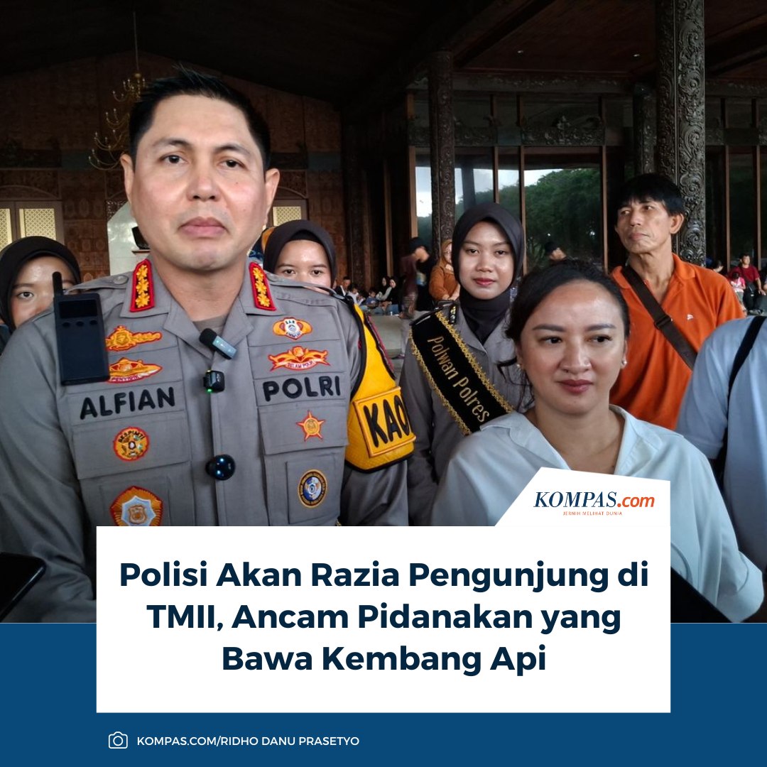 Kompas.com - Pengelola Taman Mini Indonesia Indah (TMII) dan kepolisian ...