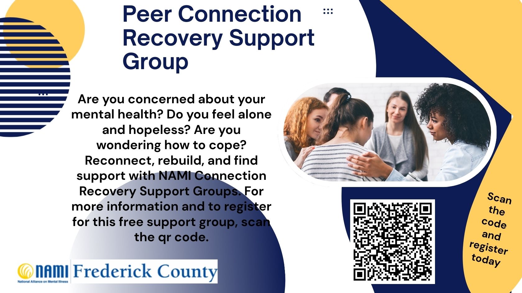 NAMI Frederick County Connection Support Group on Zoom