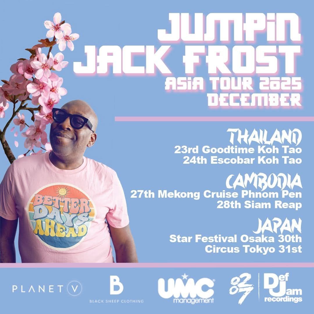ミュージック Man ASIA TOUR Asia Tour 2025. Christmas & New Year. I'm buzzing to head back out