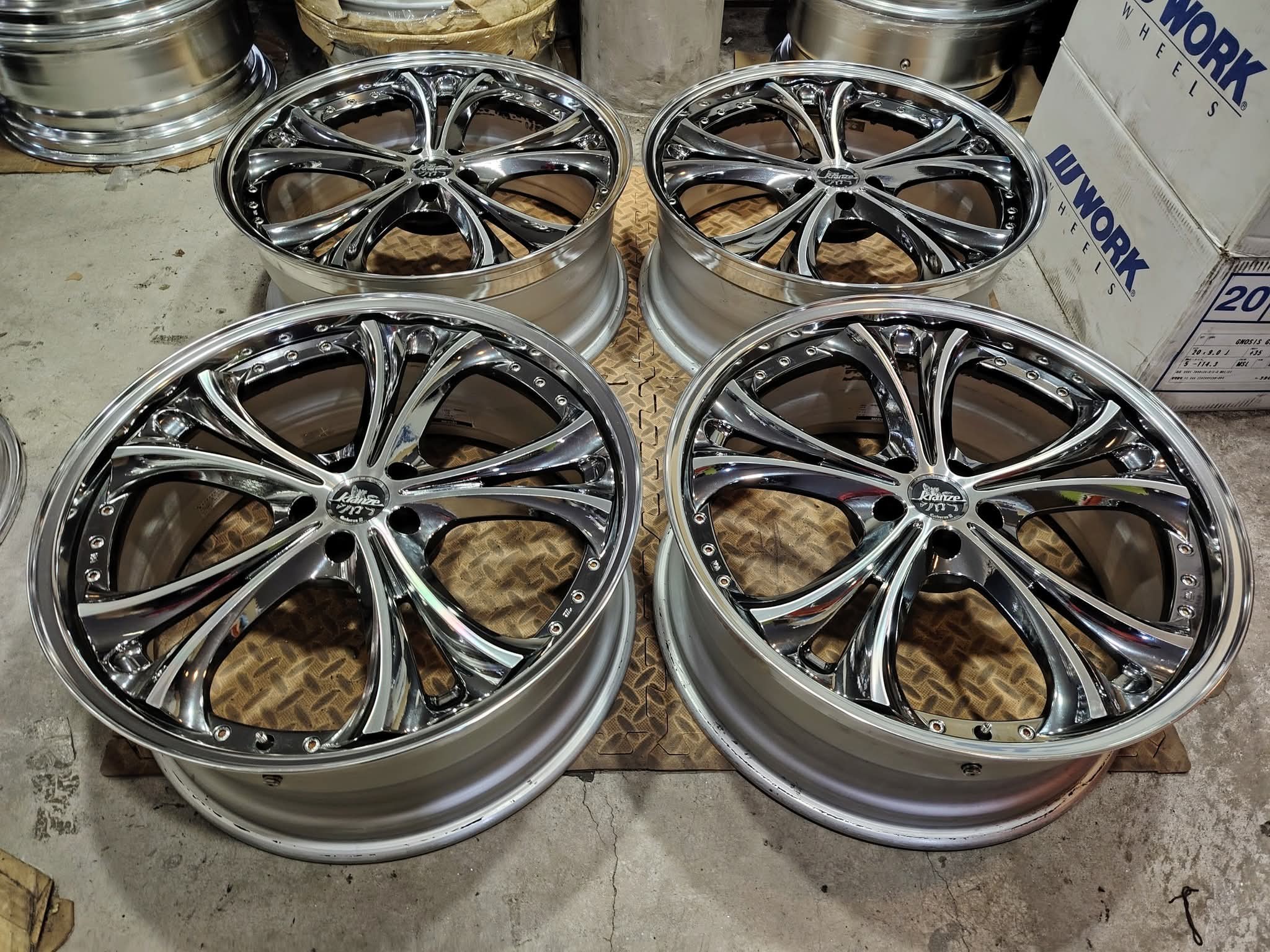 22] WEDS KRANZE CERBERUS 3 #ORIGINAL_MADE_IN_JAPAN 22x9 ET35 5H114