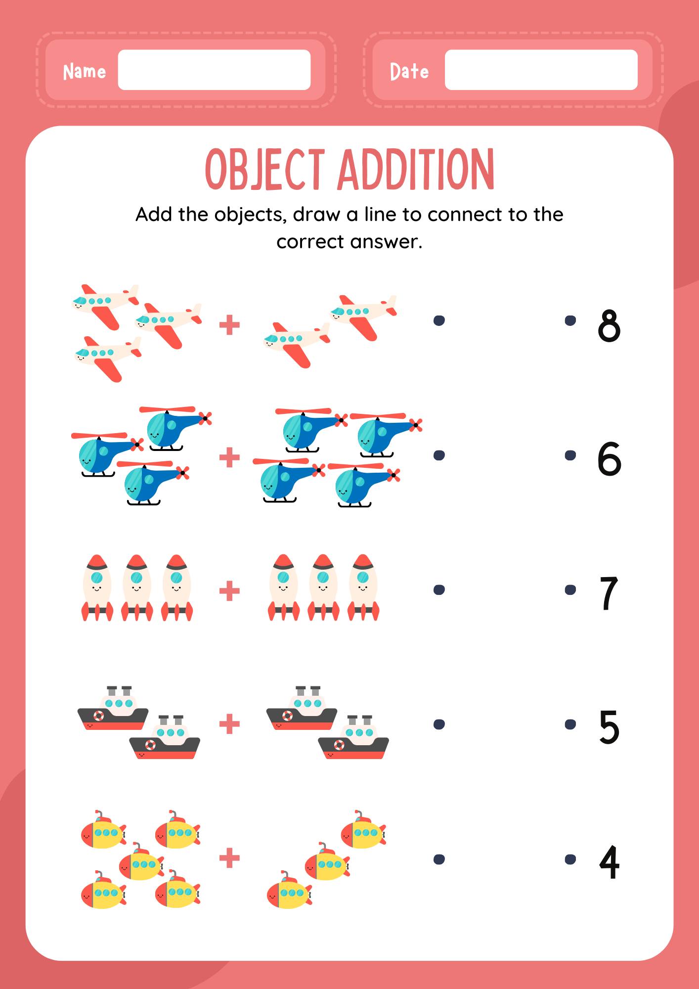 Teacher Marie - Visualizing Addition Addition Worksheets...