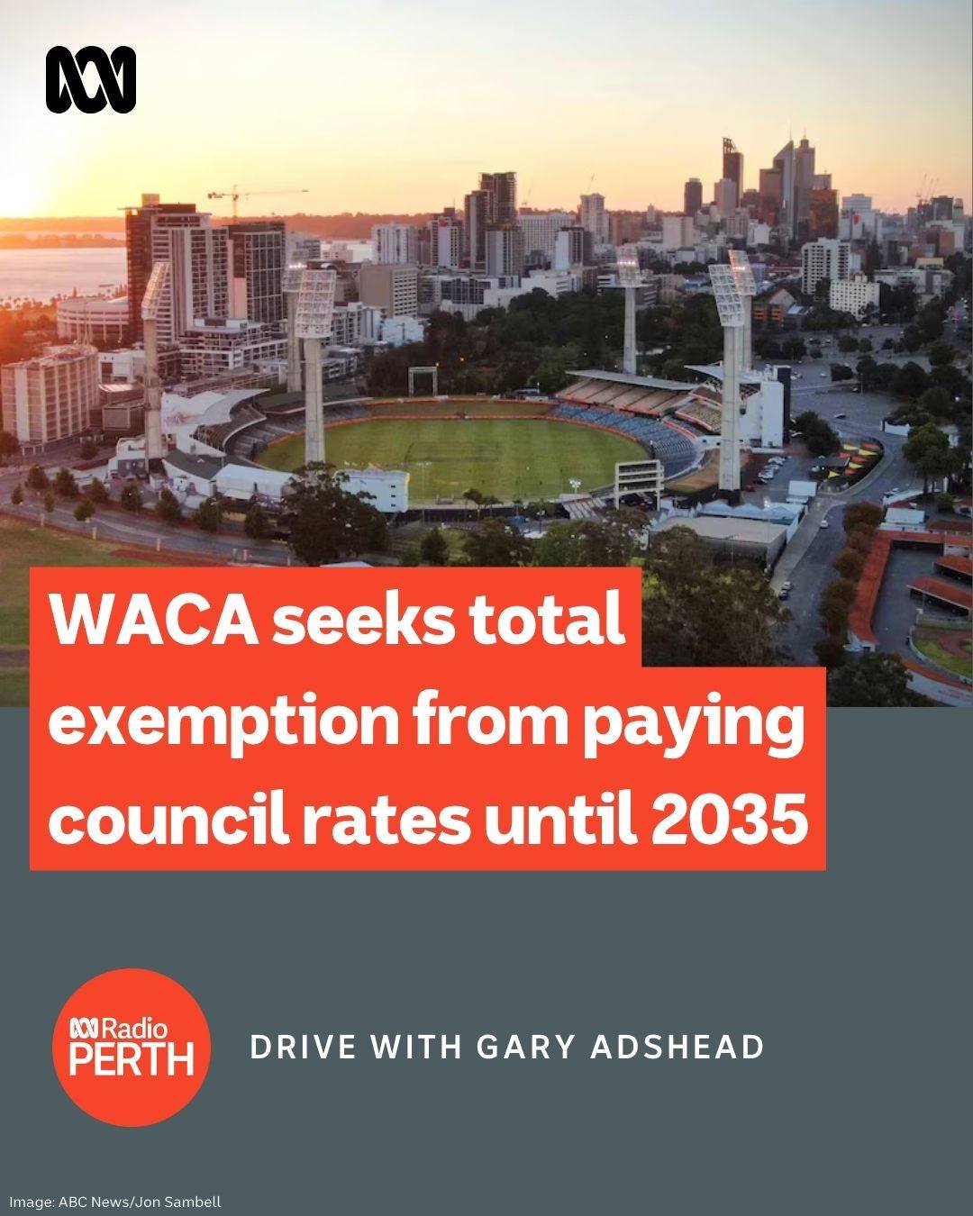 ABC Perth - The WACA Ground's management has written to... | Facebook