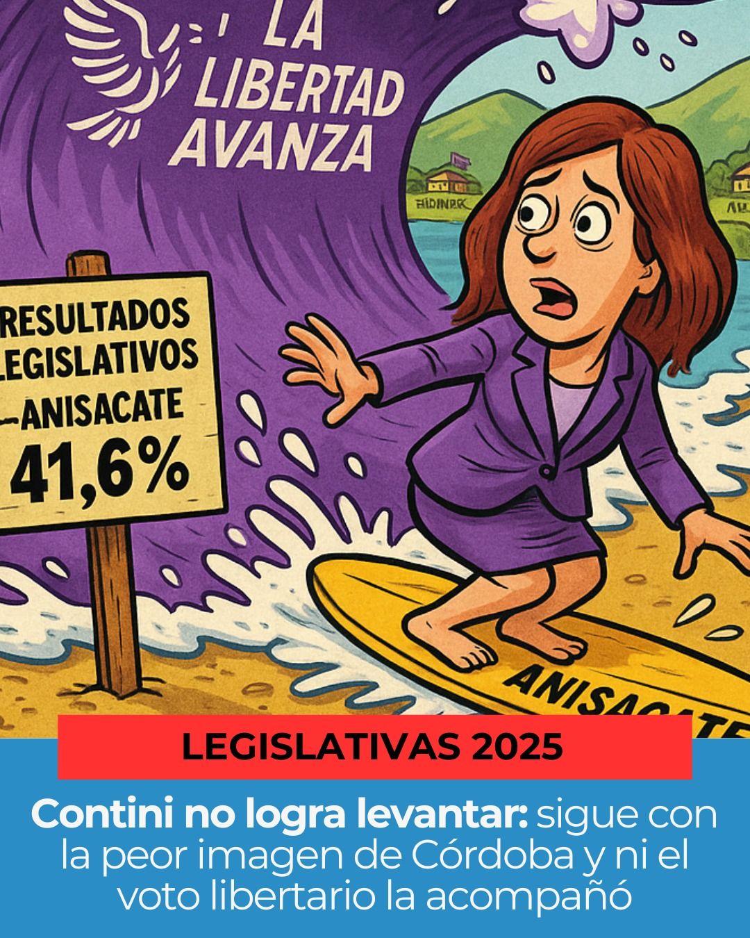 Mi - 📢 La ola libertaria pasó... pero no por Anisacate 🌊 A pesar del ...