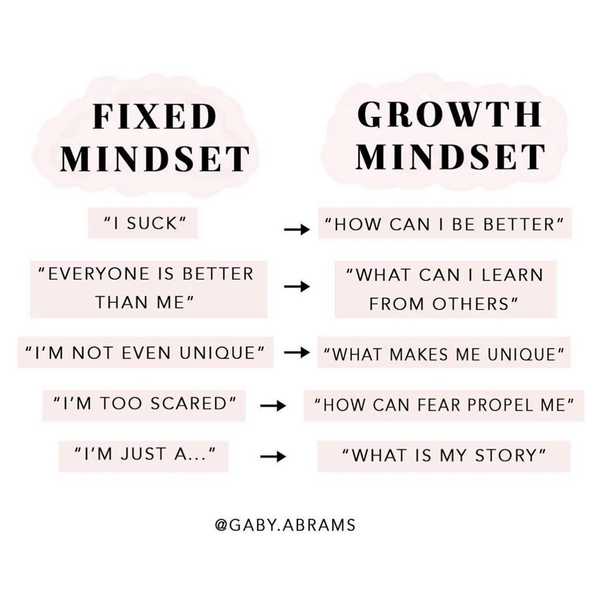 🧠 Growth Mindset > Fixed Mindset 🧠... - School of Job Hunting | Facebook