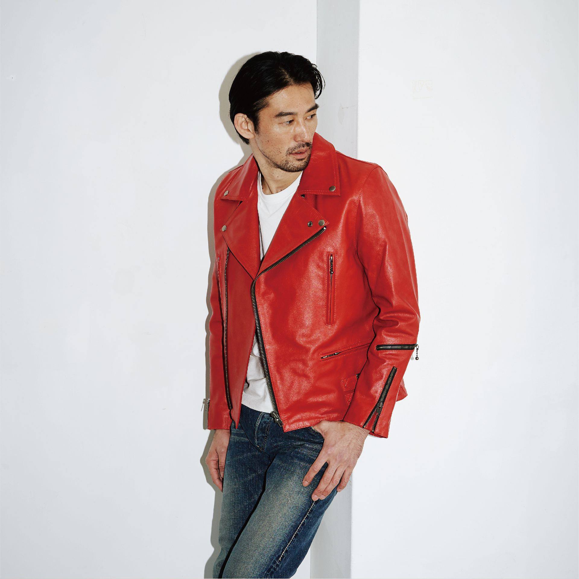 Liugoo - LIUGOO LEATHERS UK DOUBLE RIDERS JACKET【DRY02A】 牛革 UK 