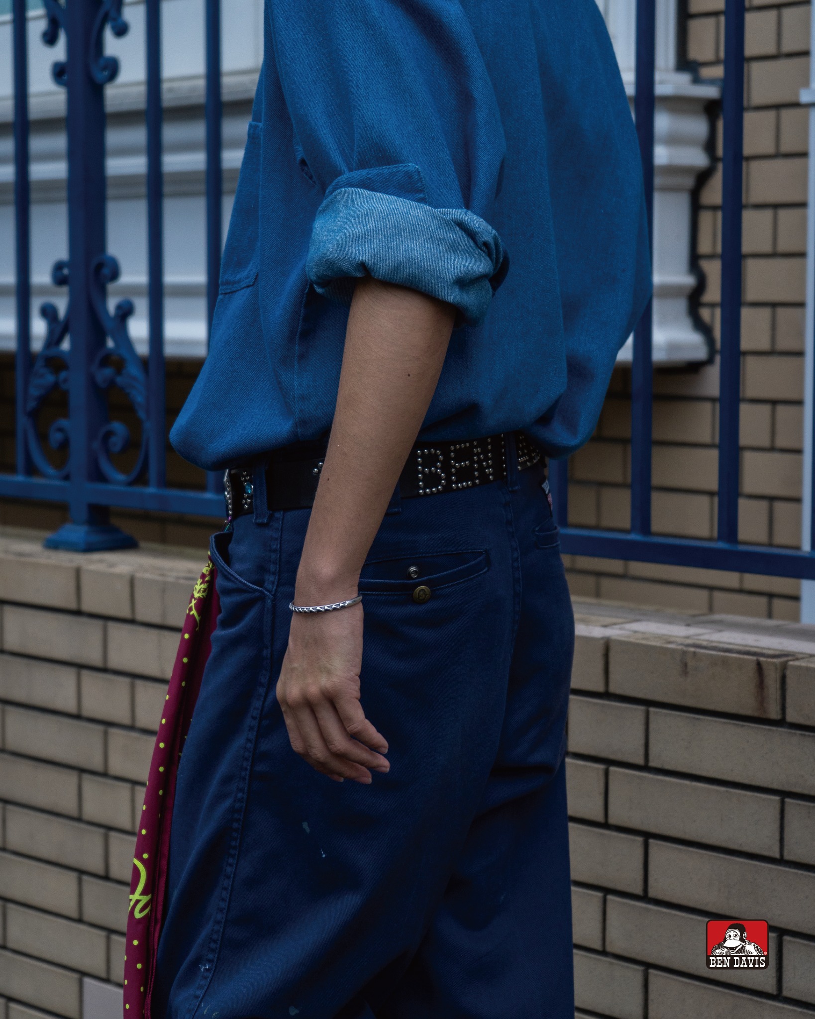 Indigo denim デイビス ゴリラ カット サイズ 感 GORILLA CUT Fit