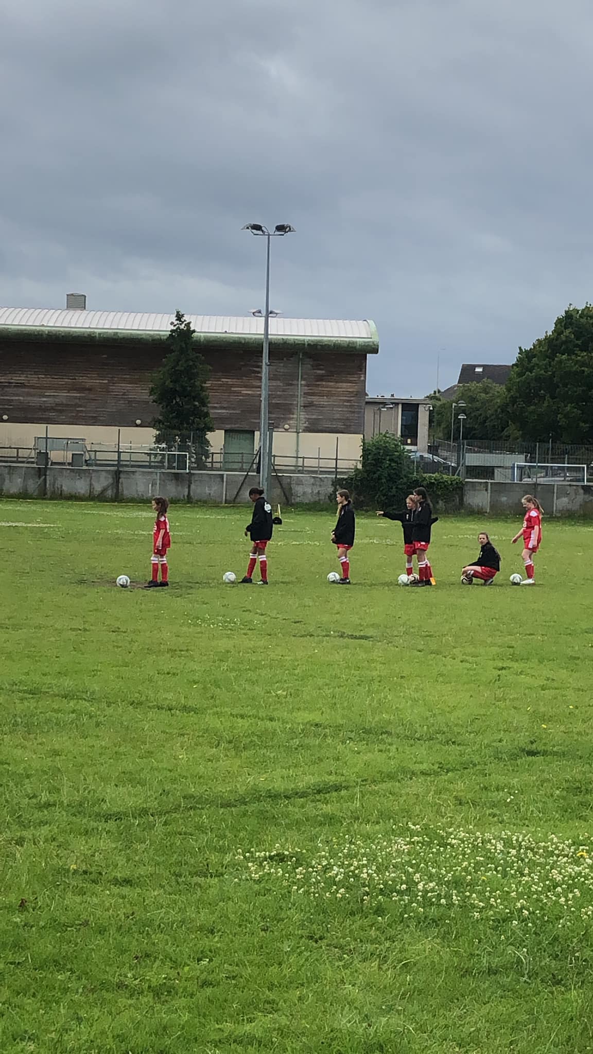 Our U12 girls warming up... - Carnforth Rangers Football Club
