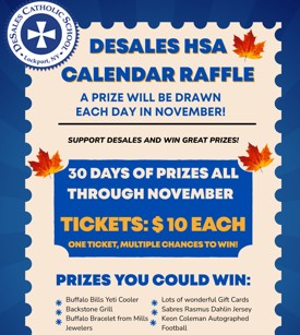 🎉 The HSA November Calendar... - DeSales Catholic School | Facebook