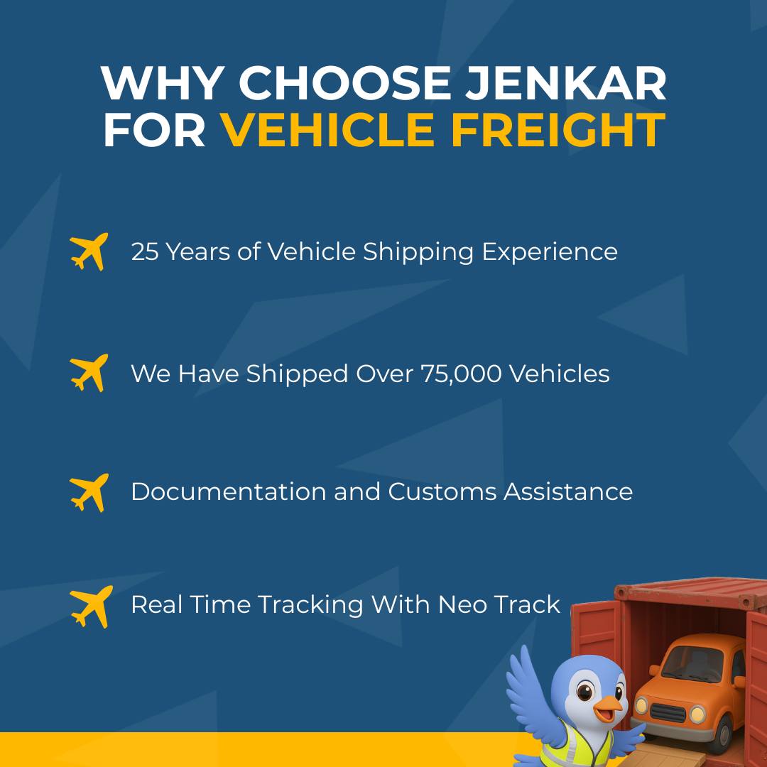 Vehicle freight is never just about... - Jenkar Shipping Ltd | Facebook