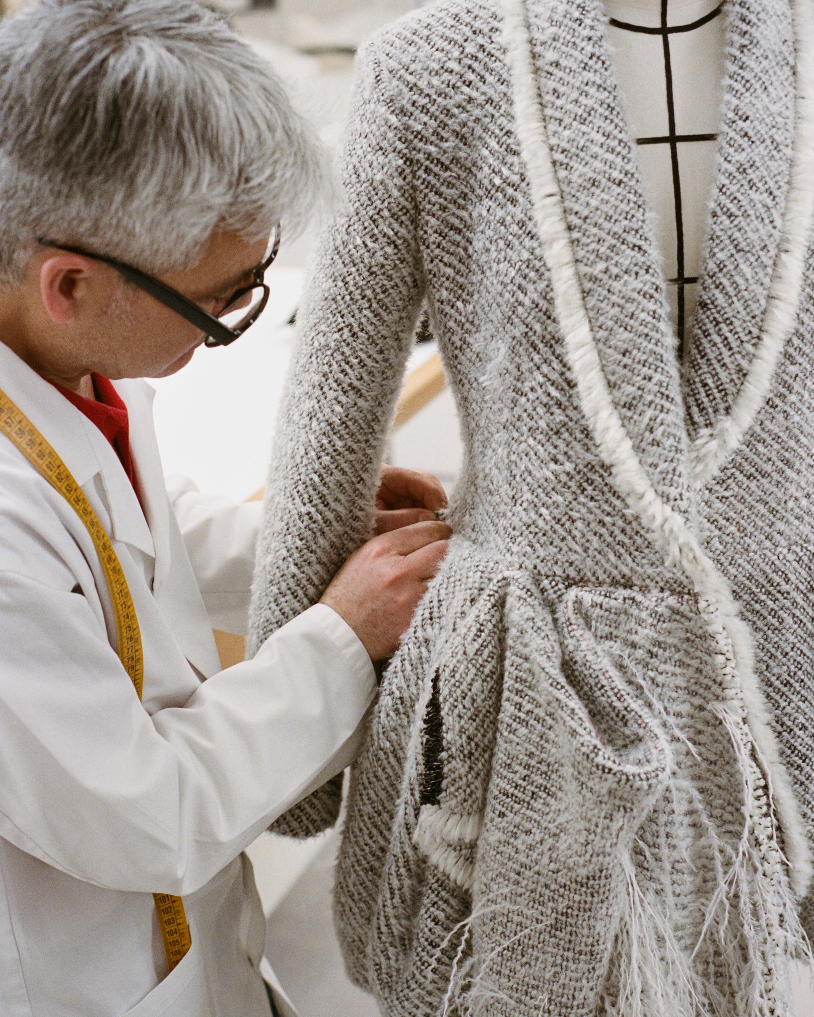 Dior Autumn Winter 2026-2027. In the atelier, a softened