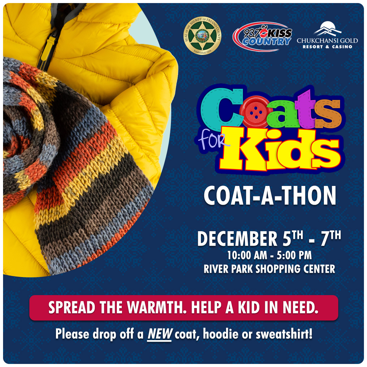 Coat Drive Underway The Fresno County Sheriff's Foundation for