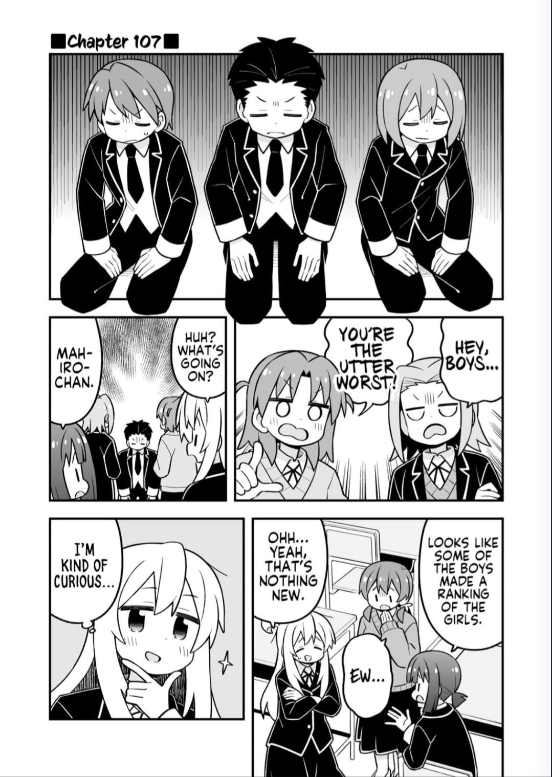 Chapter terbaru Oniichan wa oshimai 107 | Facebook