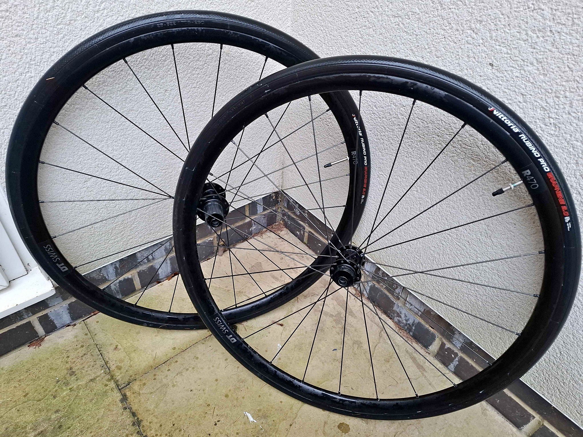 DT Swiss R470 Disc Wheelset – Vittoria Rubino Pro Graphene 2.0 Tires ...