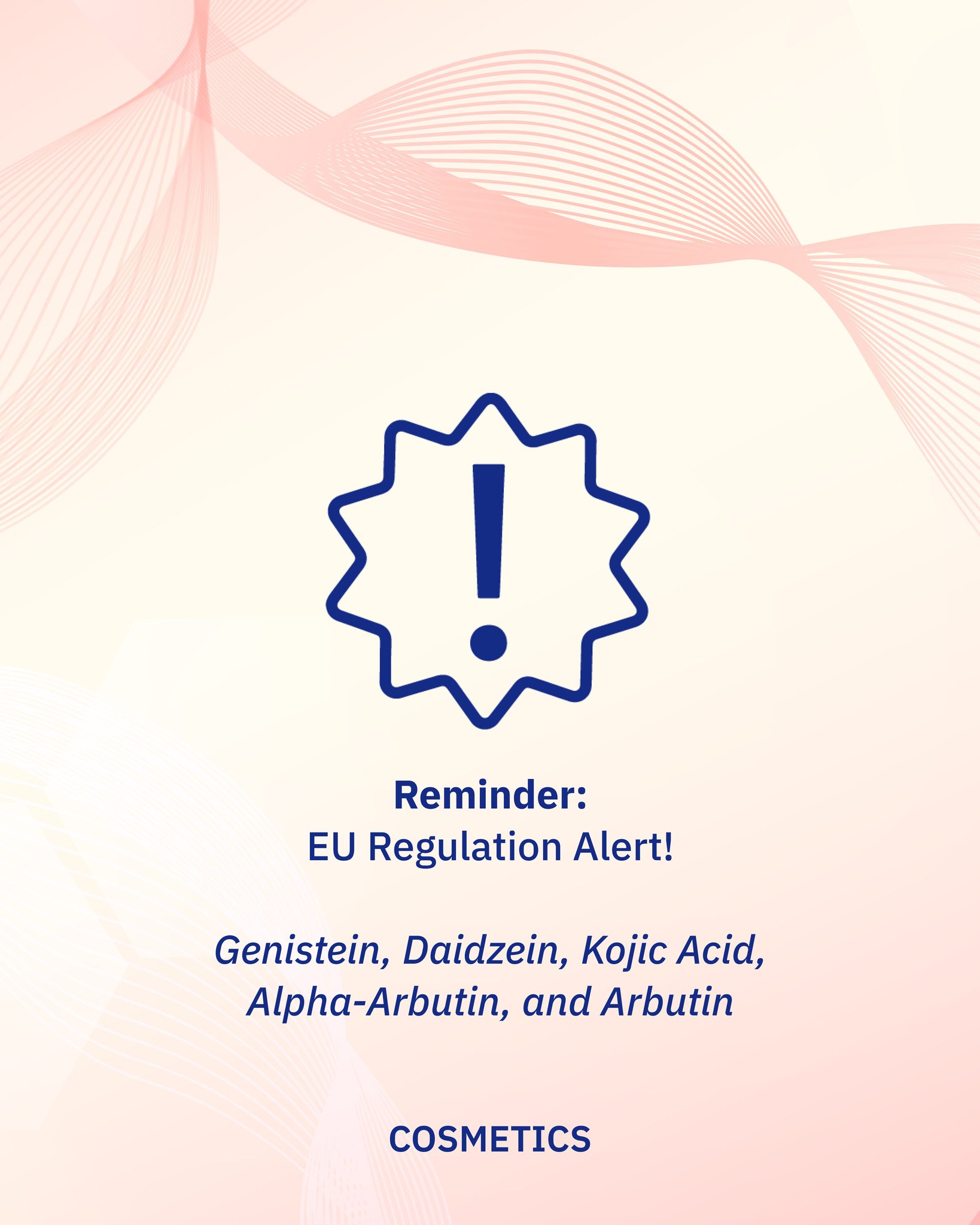 Cosichem - 🚨 Reminder: EU Regulation Alert! 🚨 The European Commission ...