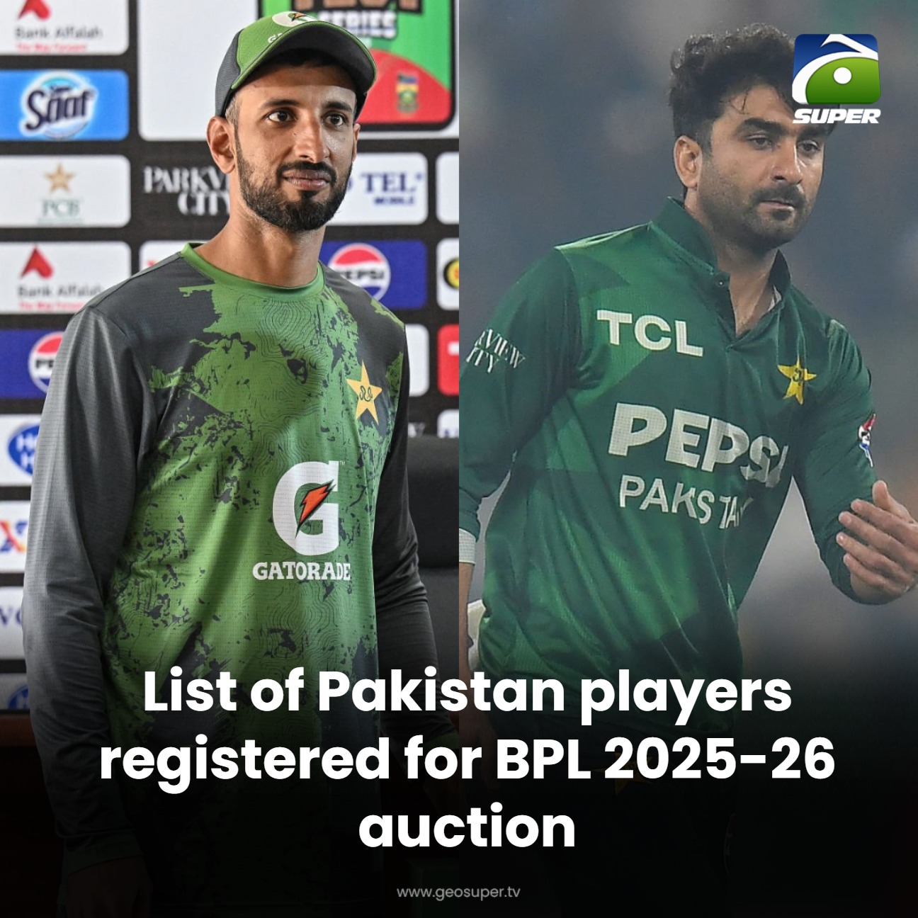Geo - Pak stars join BPL! 🔥🏏 Read More: https://www.geosuper.tv/latest ...